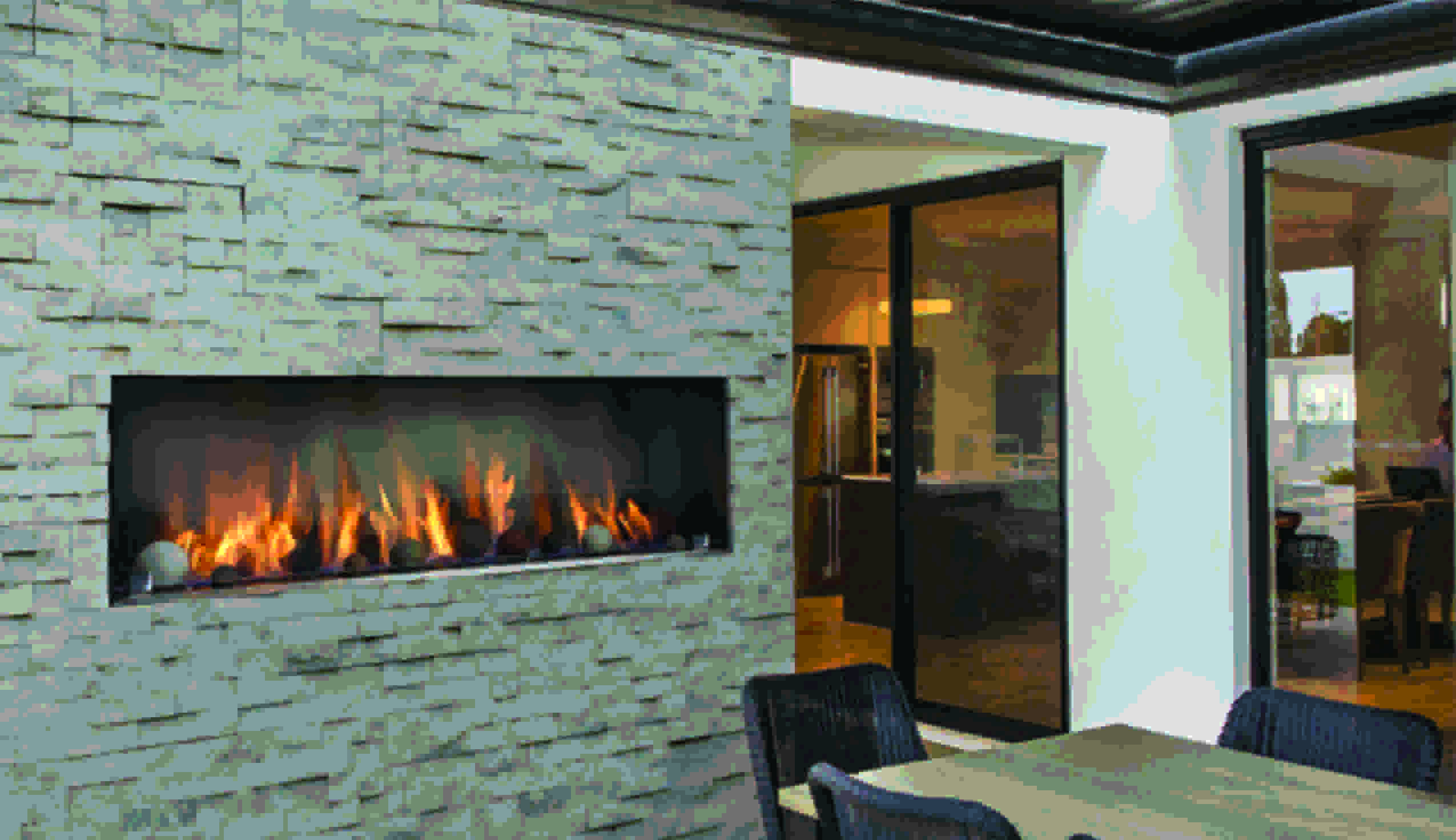Barbara Jean - Outdoor Linear Fireplaces
