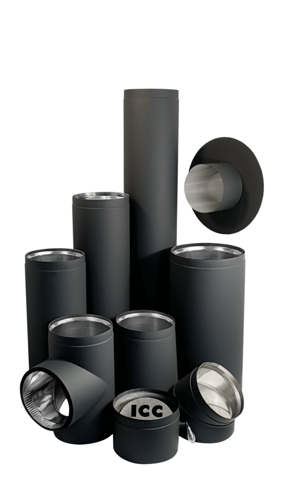 Excel - ULTRABlack Stove Pipe